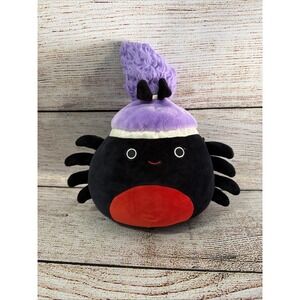 Squishmallow Bella Spider 8" Halloween Plush Spooky Witch Hat Toy